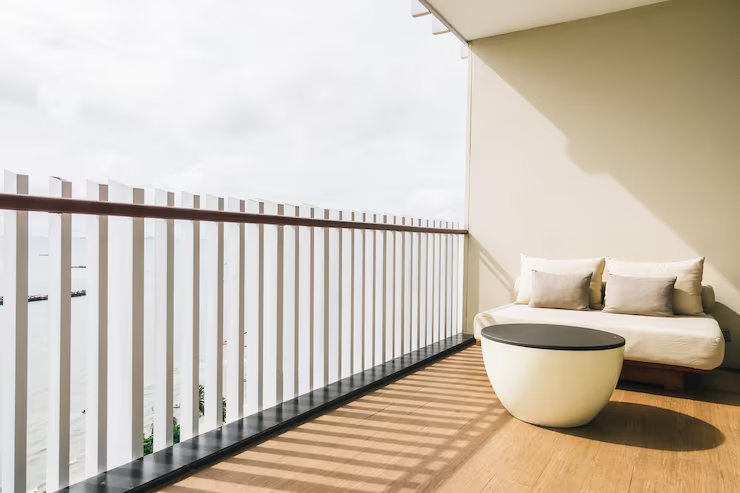 Balcony cleaning